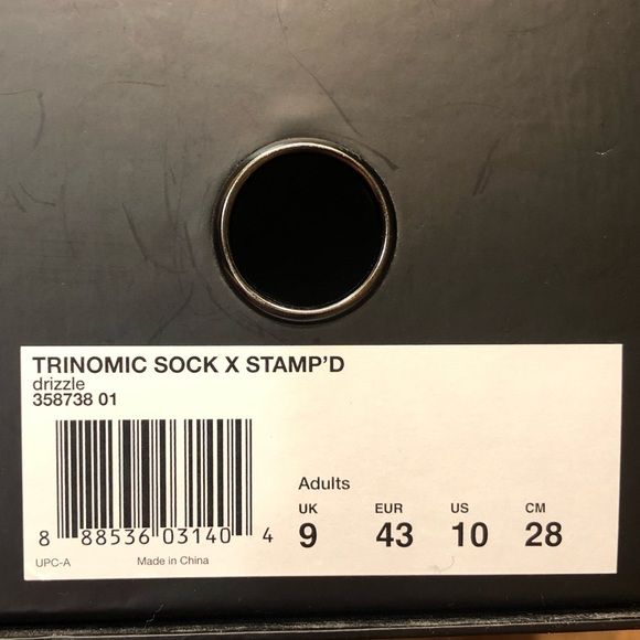 Puma STAMPD Trinomic Sock Drizzle Unisex Sneakers - Picture 8 of 8